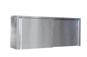 SARO Edelstahlhängeschrank - 400 mm Tiefe, Breite 1200mm - SARO Artikel 700-4105