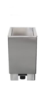 SARO Edelstahlmülleimer 60 Liter, Modell Apollo - SARO Artikel 700-4800