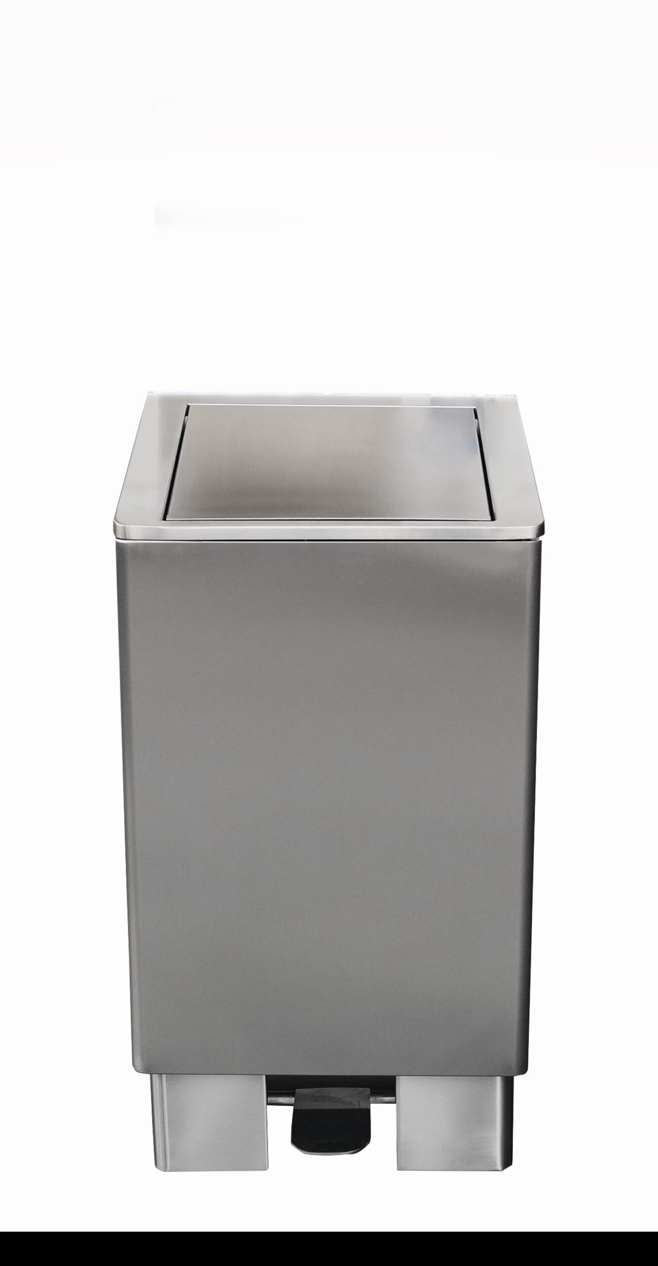 SARO Edelstahlmülleimer 90 Liter, Modell Jupiter - SARO Artikel 700-4805