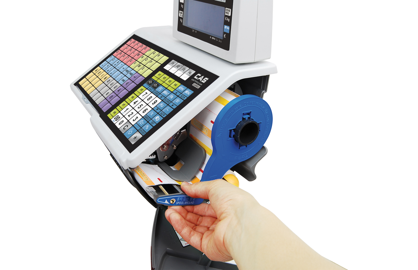 CAS CL5500N | Preisrechnende Systemwaage mit Drucker – Bild 6