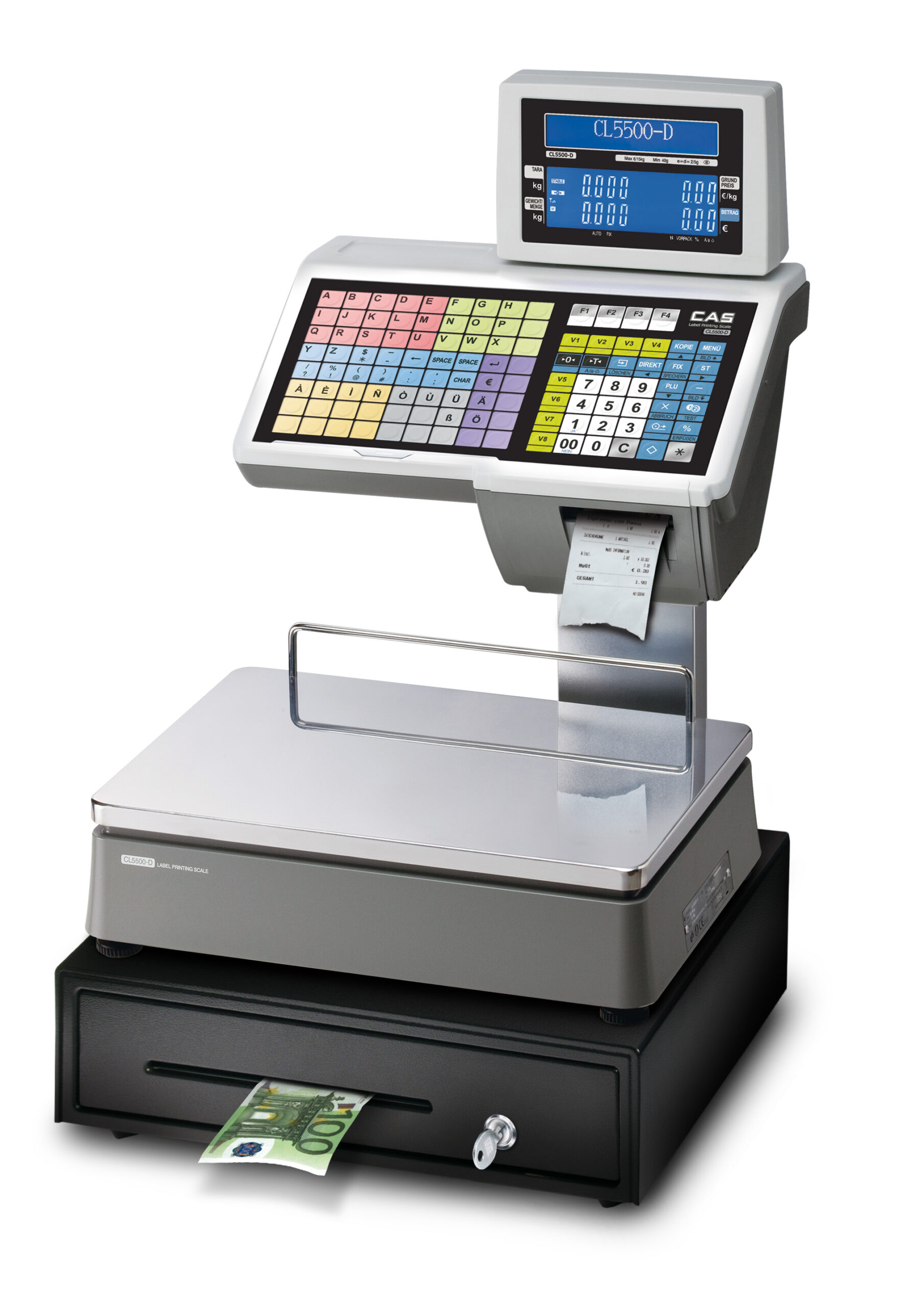 CAS CL5500N | Preisrechnende Systemwaage mit Drucker – Bild 7