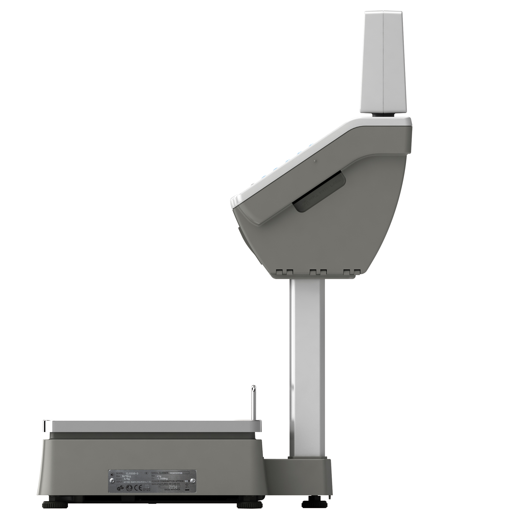 CAS CL5500N | Preisrechnende Systemwaage mit Drucker – Bild 10