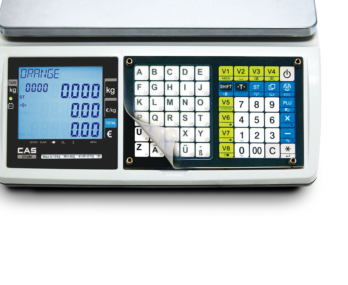 CAS CT100 | Mobile Bon- und Kassenwaage – Bild 7