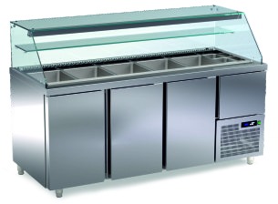 ArtSteel Snack Line 80 / Display for Salads – Katalogansicht Seite 58 – Beispielabbildung