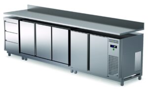 Barthekenmodul – Banco Bar Arbeitsplatte – Edelstahl-Arbeitsplatte 1,5 mm von ArtSteel