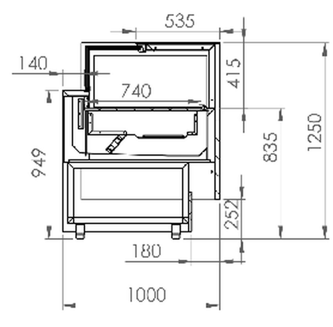 ArtSteel Quadrata 100 – technische Maßzeichnung – Seite 106
