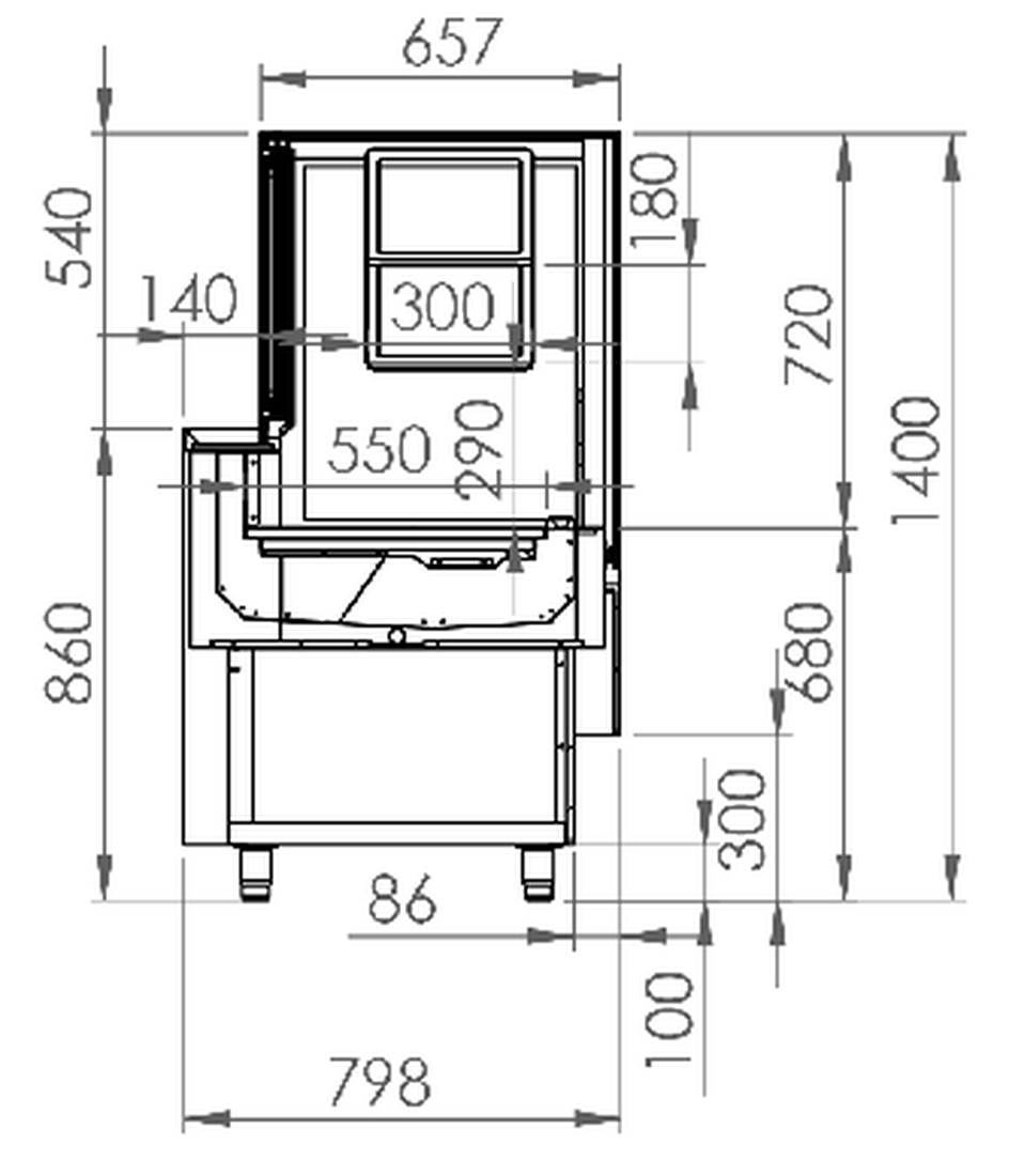 ArtSteel Quadrata 80/120 – technische Maßzeichnung – Seite 110