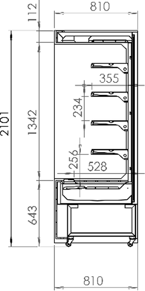 ArtSteel Market Modular – technische Maßzeichnung – Seite 131