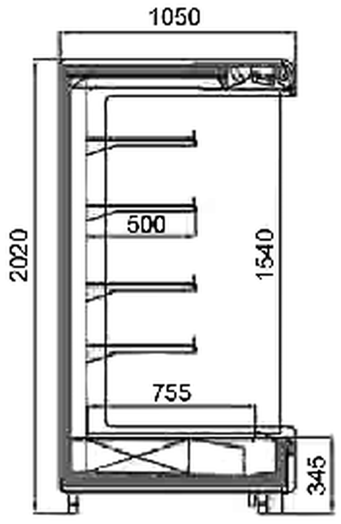 ArtSteel Self Service with Doors – technische Maßzeichnung – Seite 134