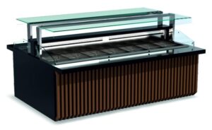 Beheiztes Buffet-Inselmodul – Central & Wall von ArtSteel