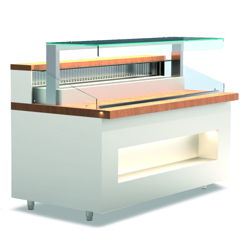 Beheiztes Buffetmodul – Two Floors P, 2 Ebenen von ArtSteel
