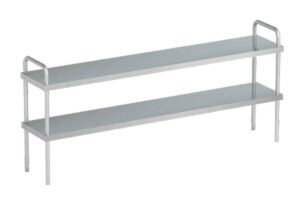 Edelstahl-Aufsatzbord – zweistöckig von ArtSteel