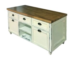 Holz-Inseltheke von ArtSteel