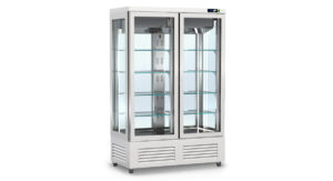 Panorama-Kühlvitrine – Höhe 240 cm von ArtSteel