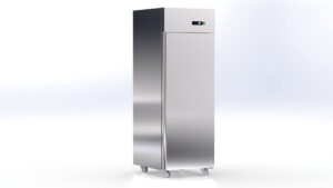 Edelstahl-Gewerbekühlschrank – Inox – Gastroline GN 2/1 von ArtSteel