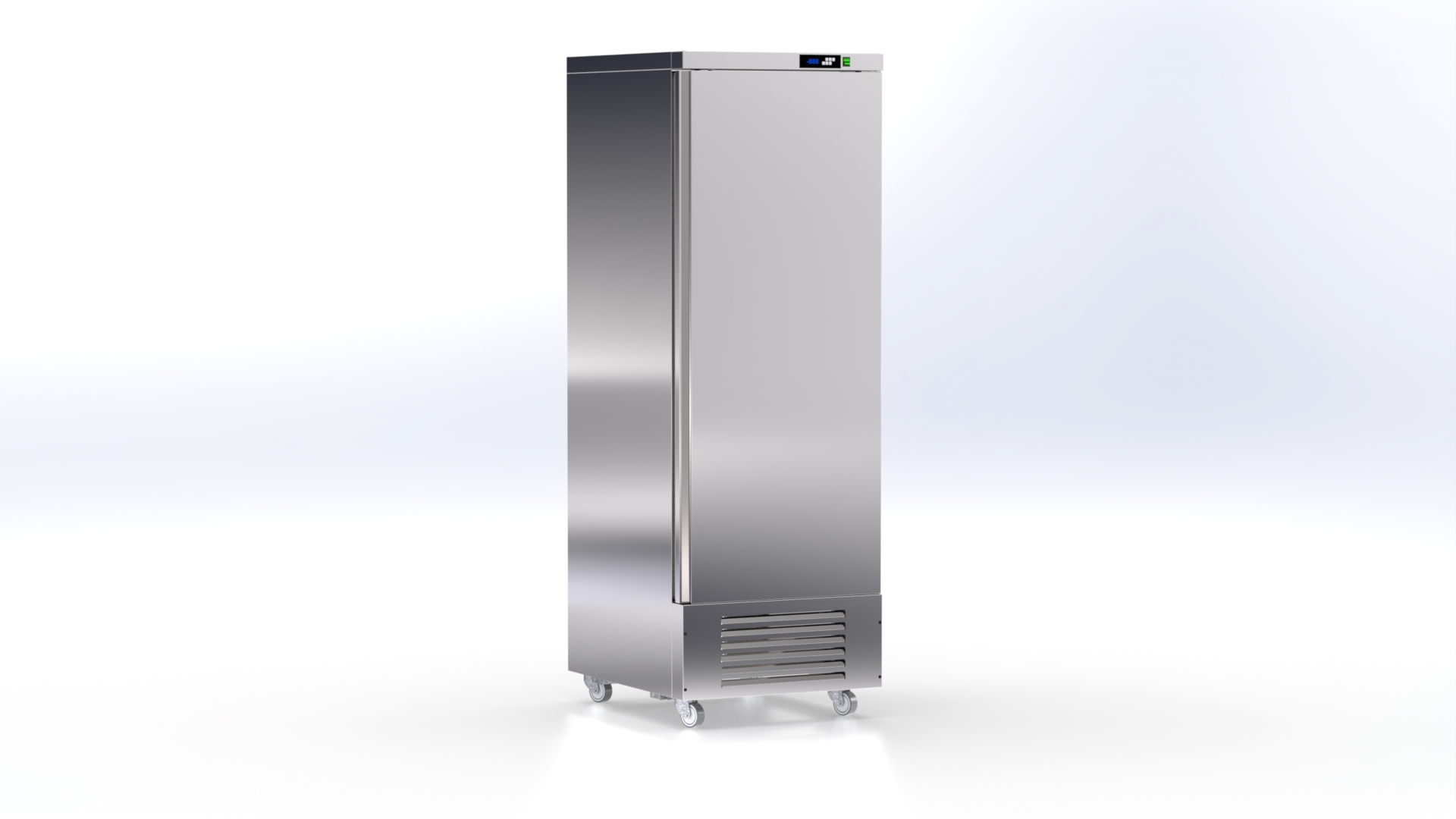 Edelstahl-Gewerbekühlschrank – Inox – Gastroline GN 2/1 von ArtSteel