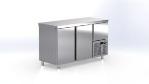 Edelstahl-Kühltisch – Barline 60 – Standardausführung von ArtSteel