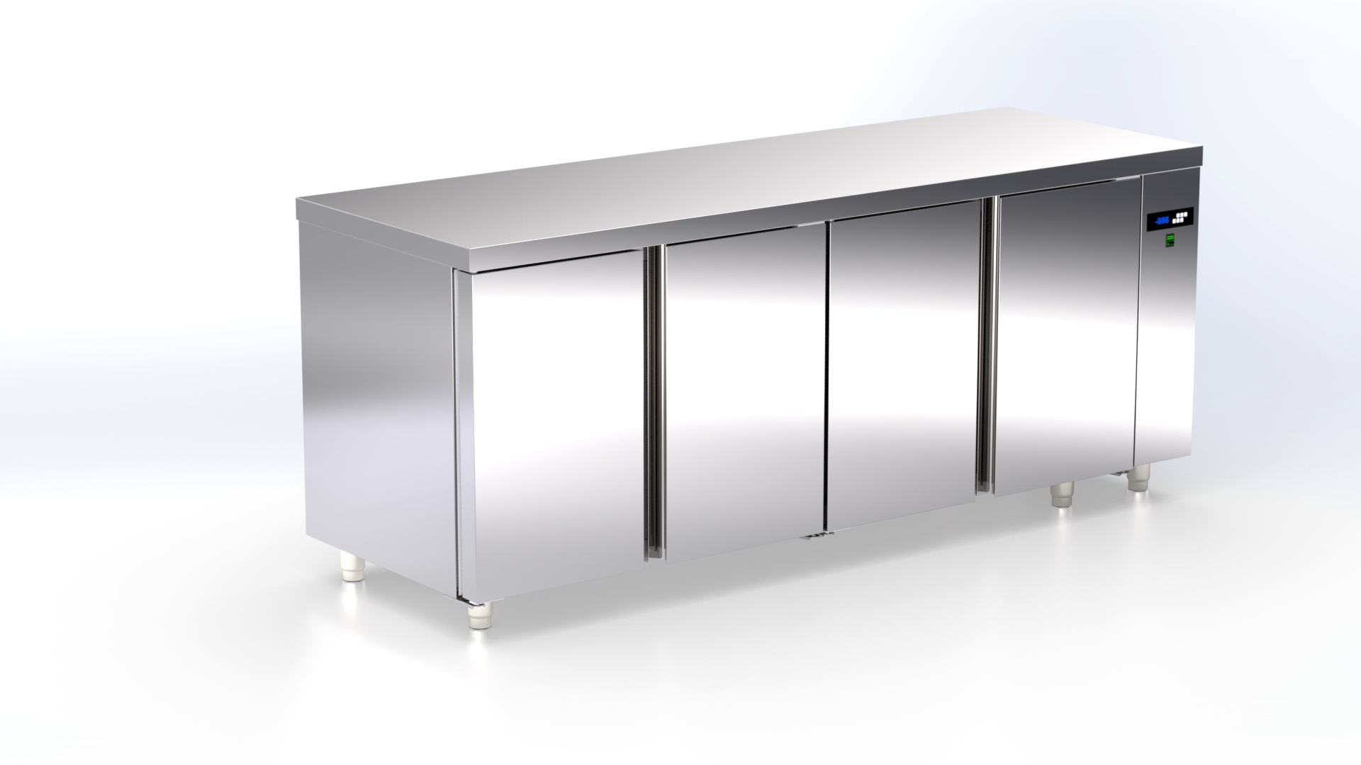 Edelstahl-Kühltisch – Gastroline 70 – ohne Aggregat von ArtSteel