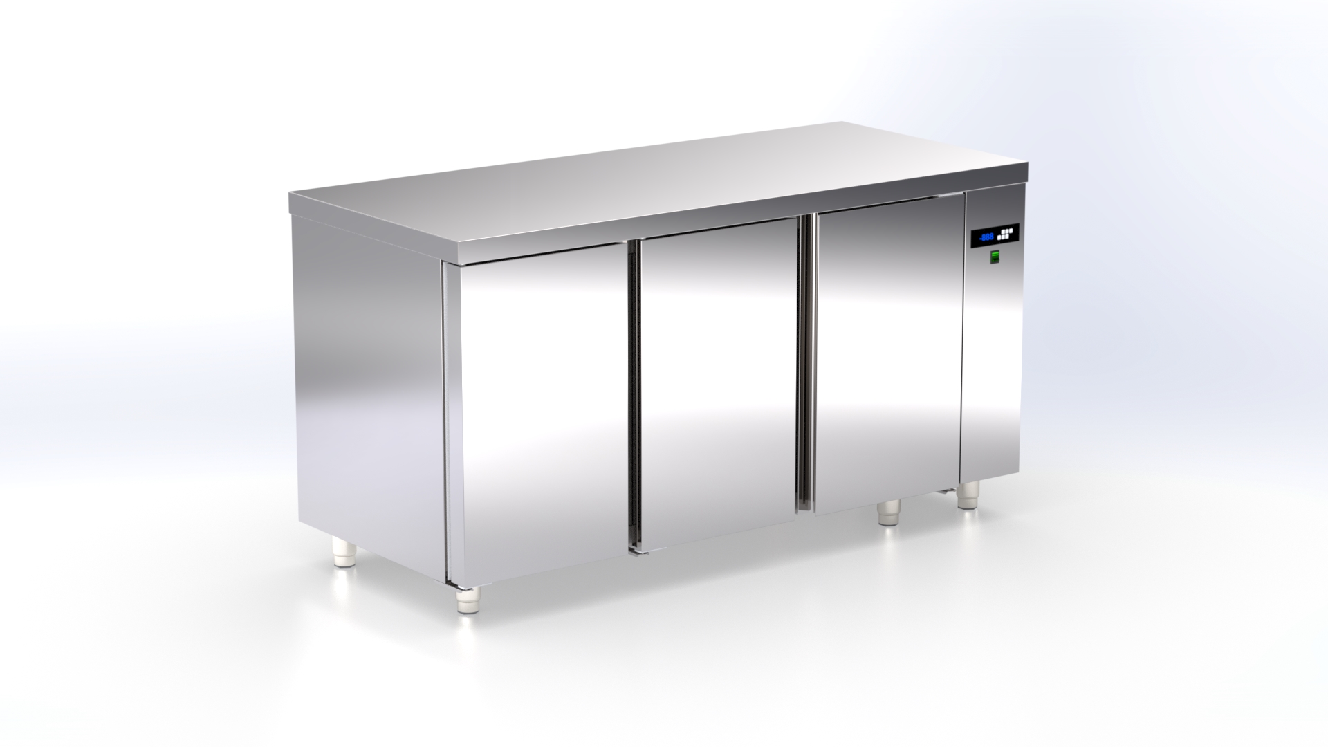 Edelstahl-Kühltisch – Gastroline 70 – ohne Aggregat von ArtSteel