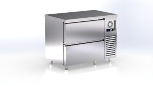 Saladette – Tischkühlschrank mit 2 Schubladen von ArtSteel