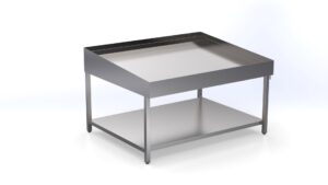Fisch-Arbeitstisch – Fish Line – Fischtisch Gruppe 1 von ArtSteel