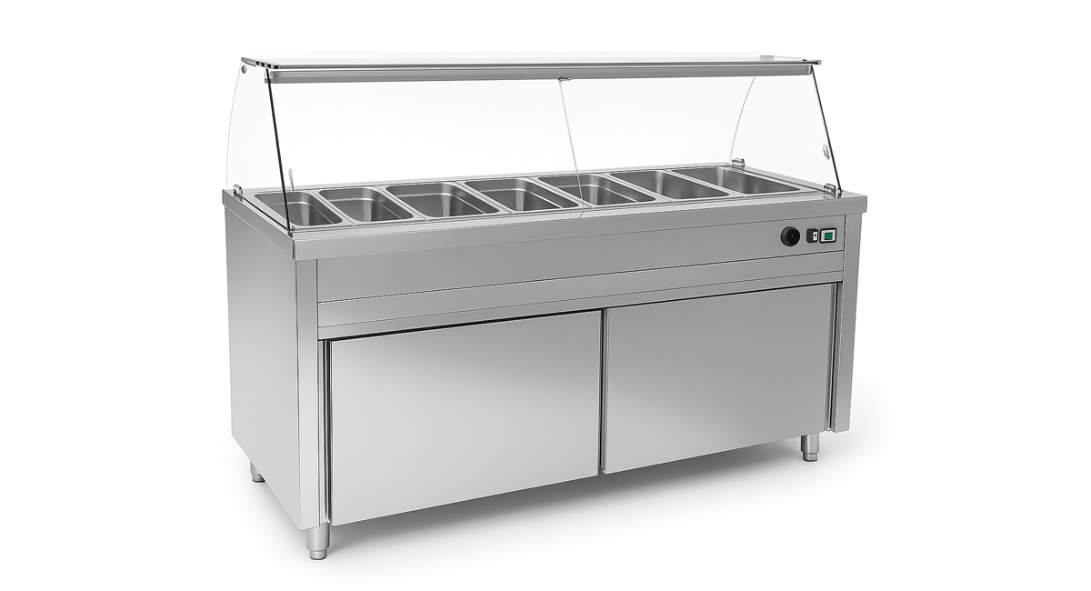 Bain-Marie-Theke – Gastroline 70 von ArtSteel