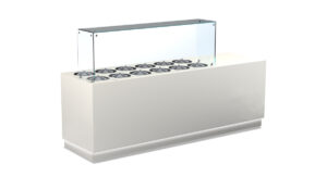 Speiseeistheke – Pozzetti Serie von ArtSteel