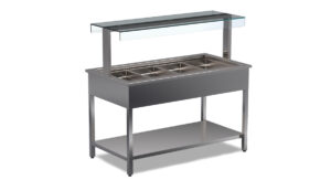 Drop-In-Buffetmodul – Drop-In Bain-Marie, freistehend von ArtSteel