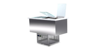 Drop-In-Buffetmodul – Drop-In Speiseeis mit herausnehmbaren Trennstegen von ArtSteel