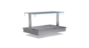 Drop-In-Buffetmodul – beheizt, statisch, Einbau von ArtSteel