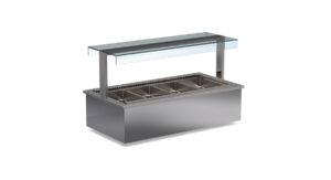 Drop-In-Buffetmodul – beheizt, Umluft, Einbau von ArtSteel