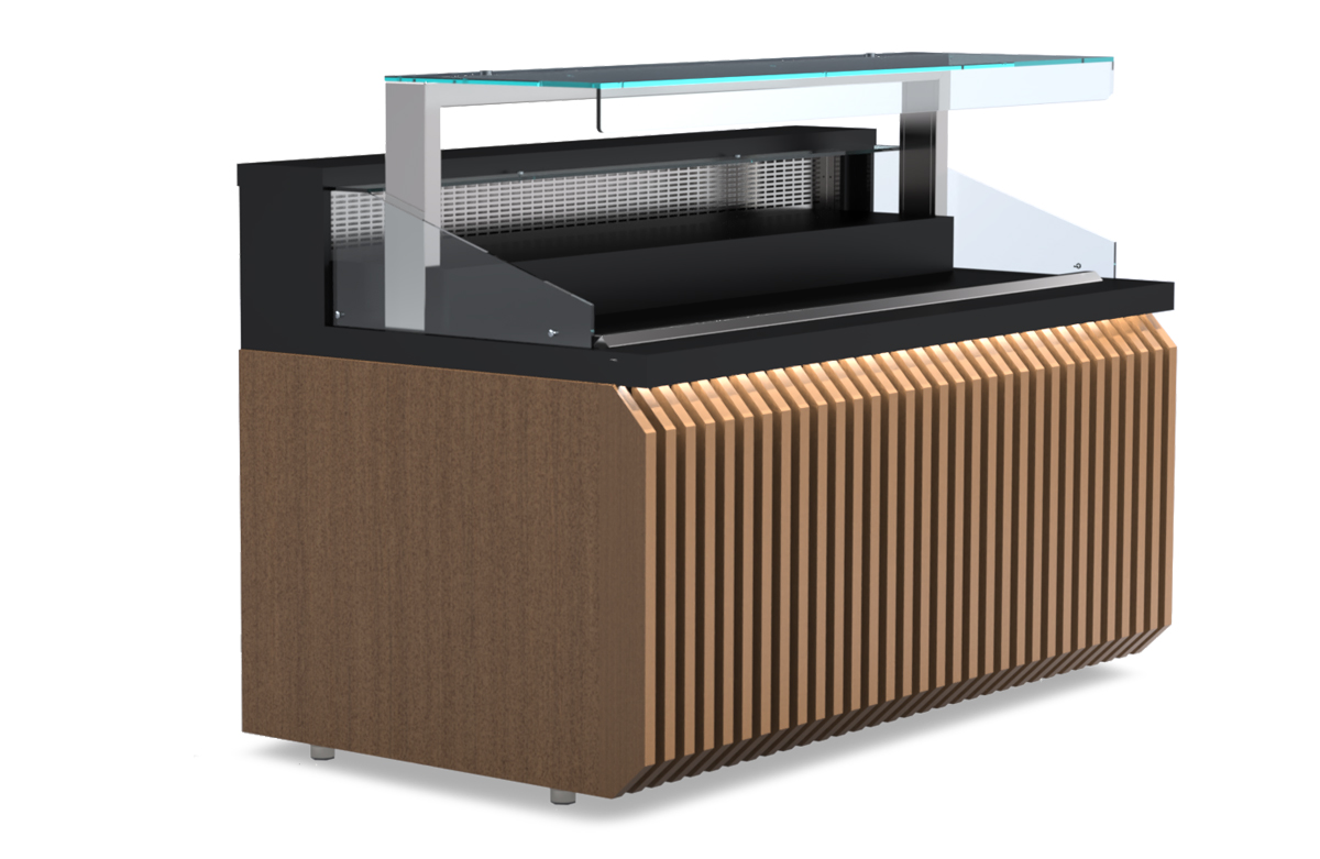 Gekühltes Buffetmodul – Two Floors, 2 Ebenen von ArtSteel