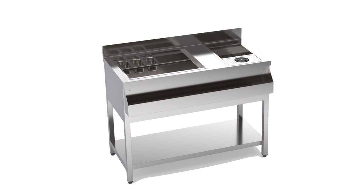 Barthekenmodul – Bar Station – N-Serie von ArtSteel