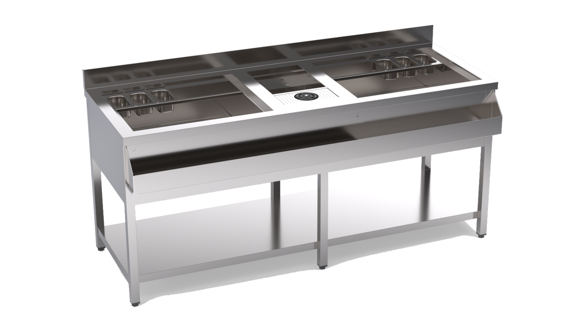 Barthekenmodul – Bar Station – N-Serie von ArtSteel