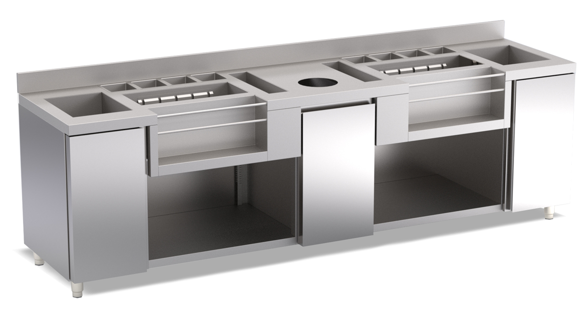 Barthekenmodul – Bar Station – R-Serie von ArtSteel