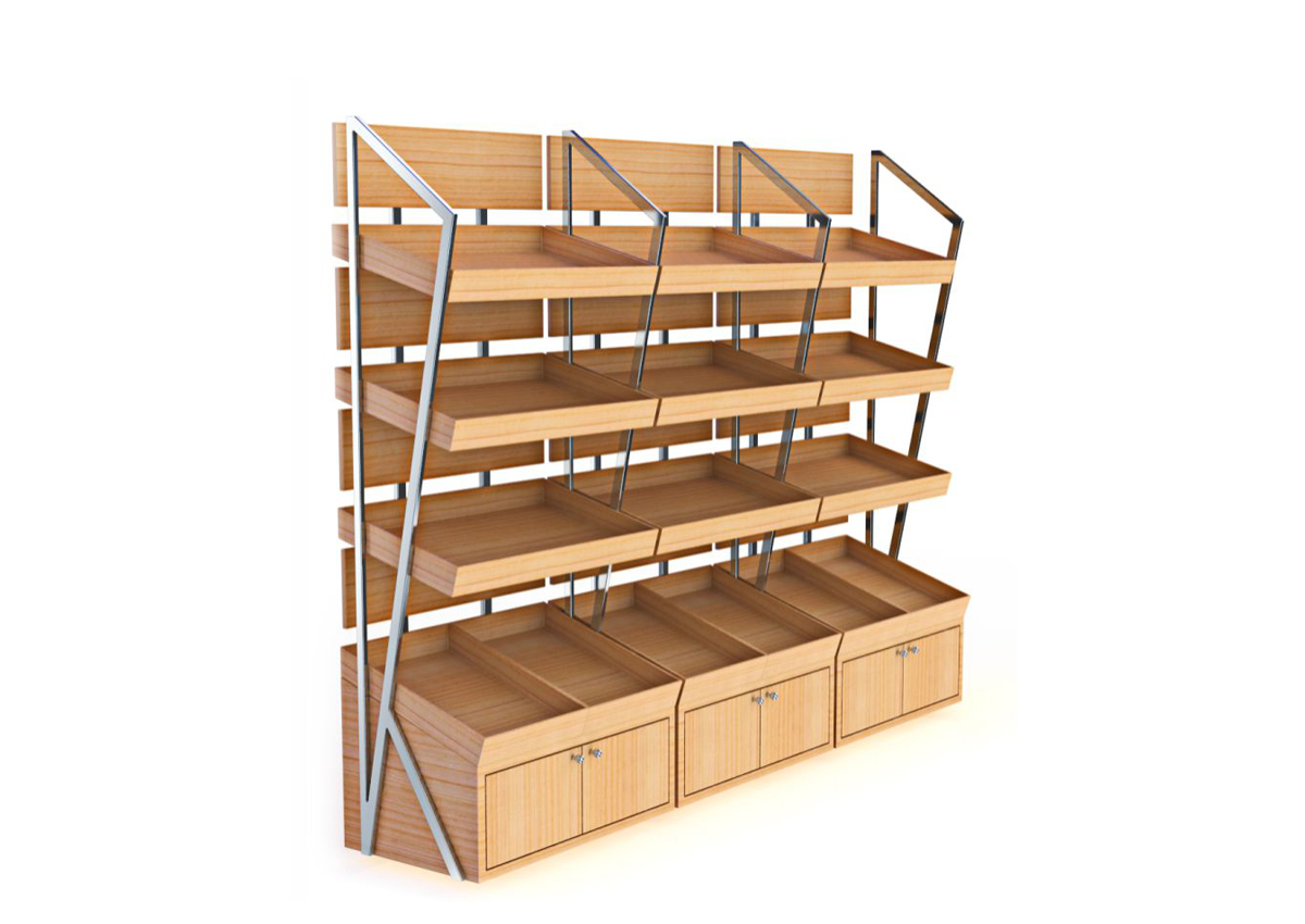 Bäckerei-Brotregal – Bread Modular 200 – 150 bis 300 cm von ArtSteel
