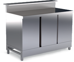 Barthekenmodul – Banco Bar Front – Höhe 96 cm / Tiefe 60 cm / neutral von ArtSteel