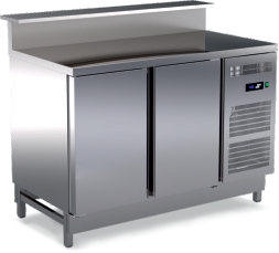 Kühl-Barthekenmodul – Banco Bar Front – Höhe 106 cm, Tiefe 70 cm von ArtSteel