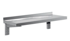 Edelstahl-Regal – Wand-Einzelablage von ArtSteel