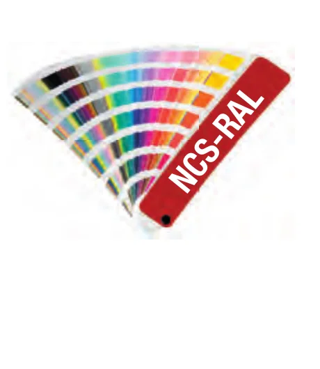 Farbmuster RAL / NCS Wunschfarbe