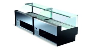 Neutrales Thekenelement – Transparent Rondo – ArtSteel