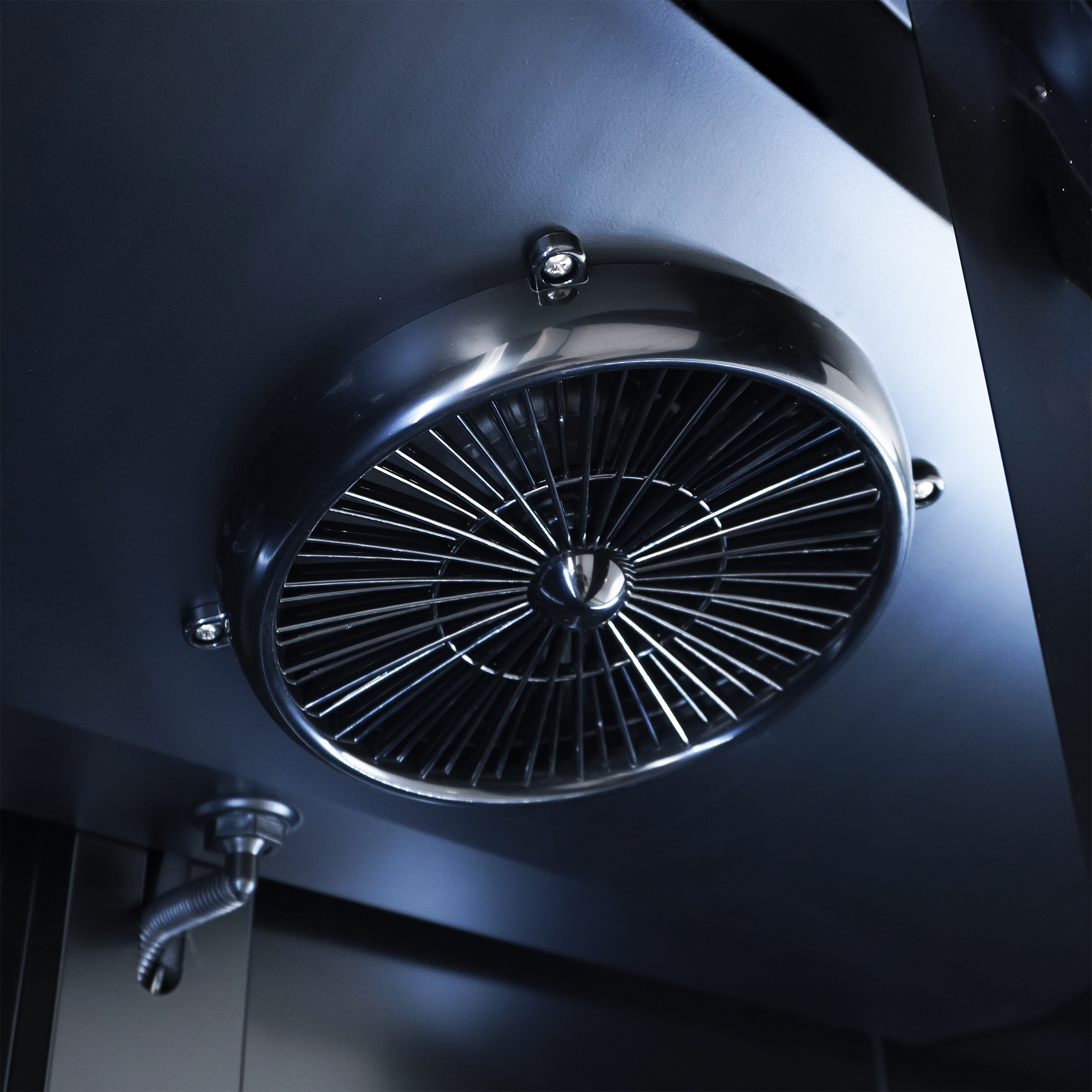 KÜHLSCHRANK 2 GLASTÜREN SCHWARZ NAP-850 – Bild 3