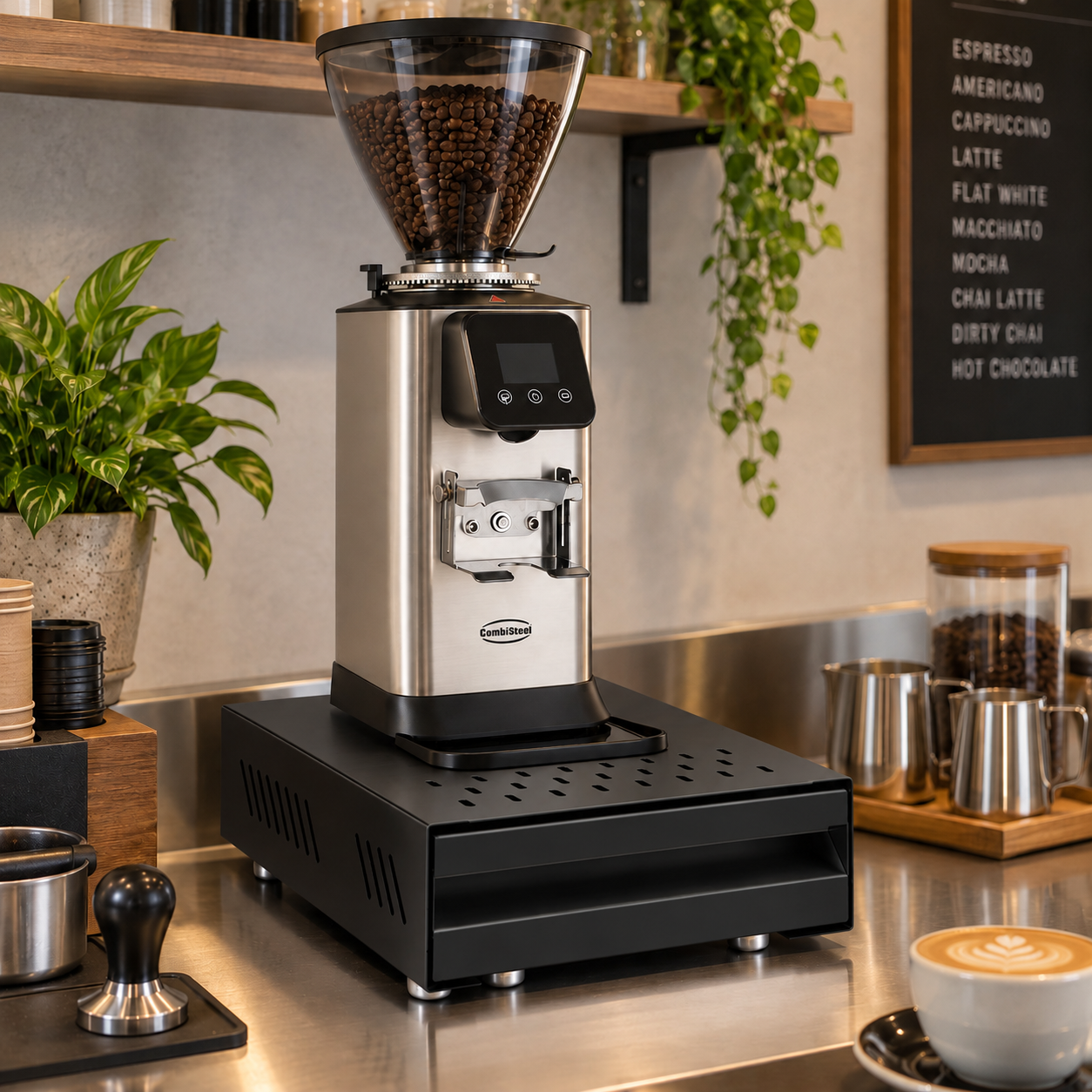 KAFFEE KLOPFDOSE SCHWARZ – Bild 7