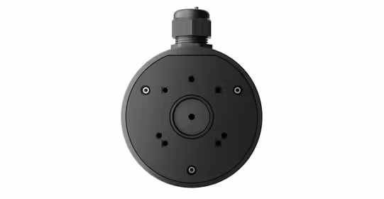 Ajax JunctionBox 118 × 59 mm in Schwarz für Ajax IP-Kameras