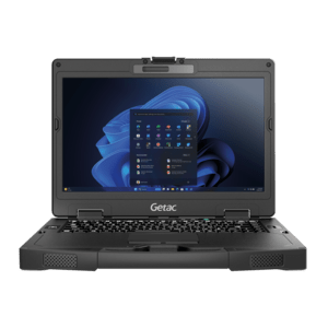 Getac S410G5, UK-Layout, 14″ Touchscreen, 1000 cd, Core i5 4,6 GHz, 16 GB RAM, 256 GB SSD, Win 11 Pro, IP53, MIL-STD-810H, Wi-Fi 6E, BT 5.3, Ethernet, HDMI, VGA, RS232, Thunderbolt 4, Stift.