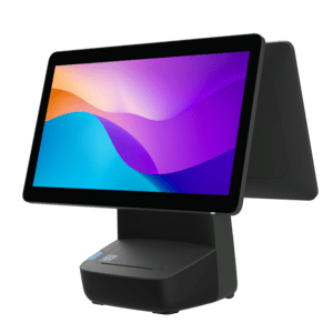 HiStone LUNA S, HK528 w/o Printer, 39,6 cm (15,6''), Full HD, USB, RS232, Ethernet, Intel Celeron J, SSD, schwarz