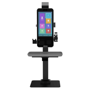 HiStone HS330U, without stand, with Epson Printer, 2D, Full HD, USB, RS232, Ethernet, Intel Core i5, SSD, schwarz