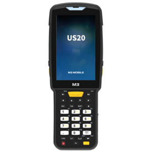 M3 Mobile US20X, 2D, BT, WLAN, 4G, NFC, Alpha, GPS, hot-swap, erw. Akku, Android