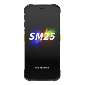 M3 Mobile SM25W, 2D, SF, SE5500, Kamera, Front-Kamera, hot-swap, USB-C, BT, WLAN (WLAN), NFC, Android, GMS, schwarz