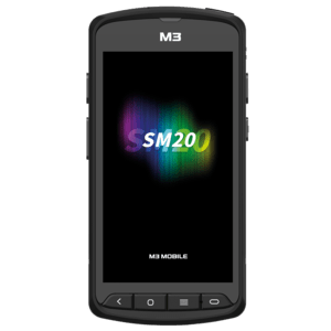M3 Mobile SM20F, NFC (HF), 2D, SE4710, 12,7 cm (5''), GPS, BT (5.1), WLAN, 4G, NFC, Android, GMS, RB, schwarz